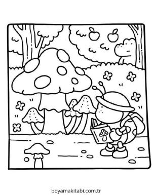 Arkadaş boyama sayfası – okul öncesi, evde etkinlik