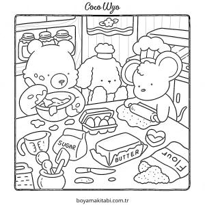 Arkadaş boyama sayfası – yaratıcılığı geliştirir, keyifli zaman