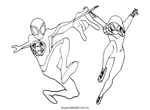 Arkadaş boyama sayfası – yaratıcılık, eğlenceli etkinlik