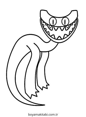 Arkadaş boyama sayfası – PDF indir, sevimli karakter