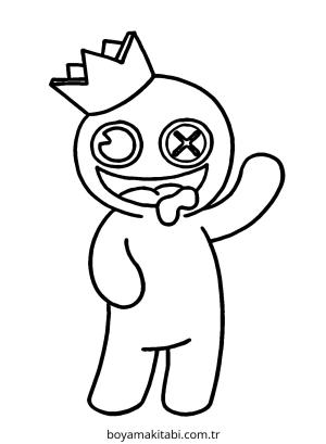 Arkadaş boyama sayfası – renkli çizimler, okul öncesi