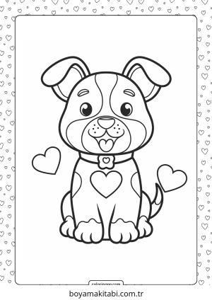 Aşk boyama sayfası – yaratıcılığı geliştirir, keyifli zaman