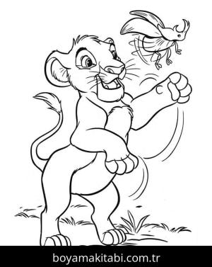 Aslan Kral boyama sayfası 50027,  coloring page, 
