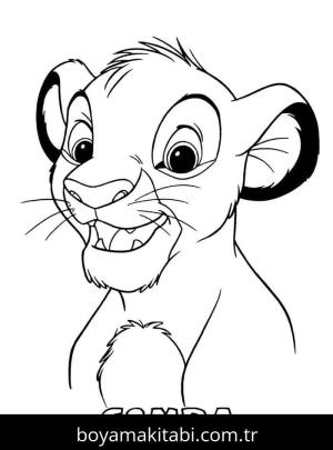 Aslan Kral boyama sayfası 50052,  coloring page, 