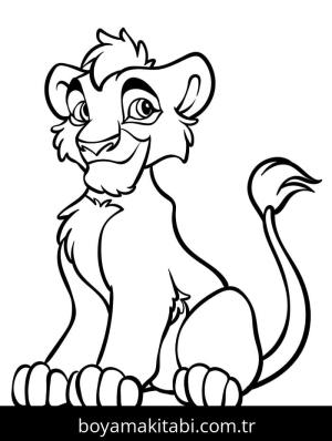 Aslan Kral boyama sayfası 50024,  coloring page, 