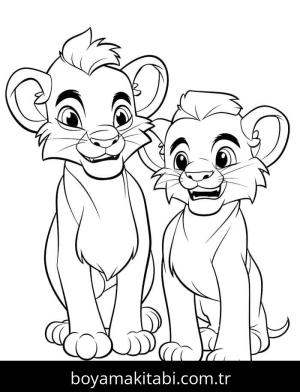 Aslan Kral boyama sayfası 50054,  coloring page, 