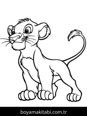 Aslan Kral boyama sayfası 50031,  coloring page, 