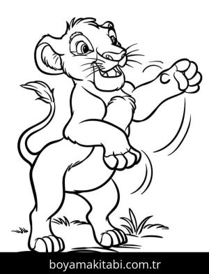 Aslan Kral boyama sayfası 50028,  coloring page, 