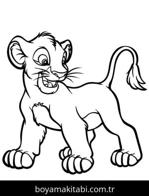 Aslan Kral boyama sayfası 50022,  coloring page, 