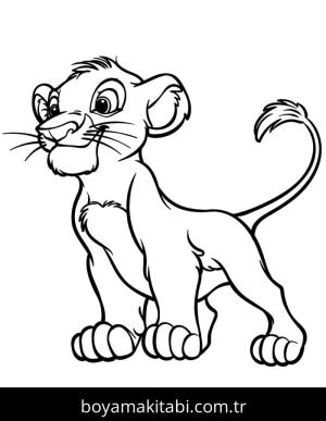 Aslan Kral boyama sayfası 50025,  coloring page, 