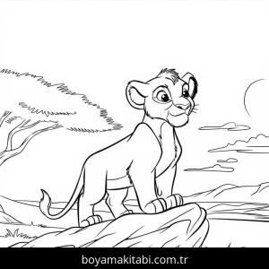 Aslan Kral boyama sayfası 50046,  coloring page, 