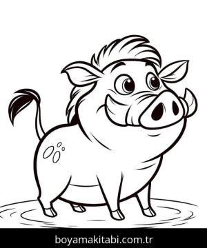 Aslan Kral boyama sayfası – keyifli zaman, renkli çizimler