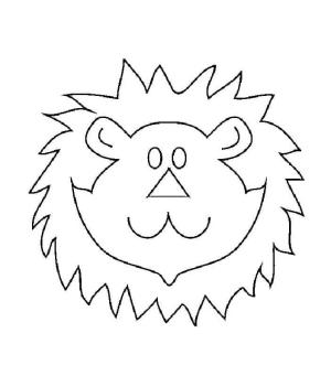 Aslan boyama sayfası, Lions coloring page, ,