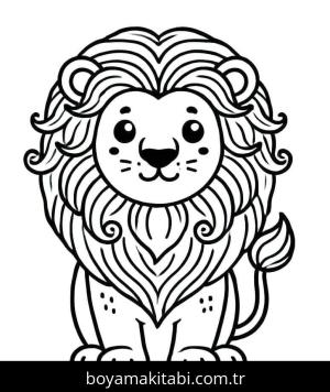Aslan boyama sayfası 49979, Lions coloring page, 