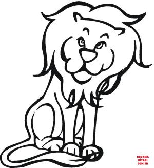 Aslan boyama sayfası, Lions coloring page, , lions lion 