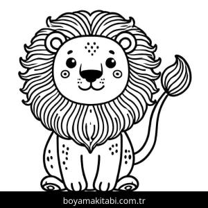 Aslan boyama sayfası 49985, Lions coloring page, 