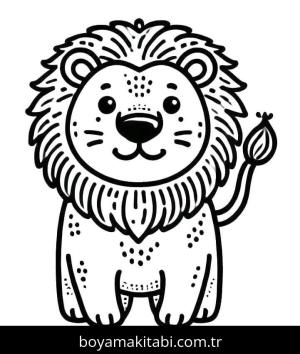 Aslan boyama sayfası 49989, Lions coloring page, 