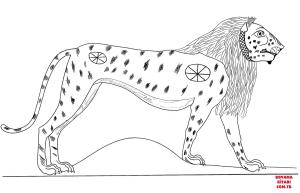 Aslan boyama sayfası, Lions coloring page, , lions ancient egyptian lion 