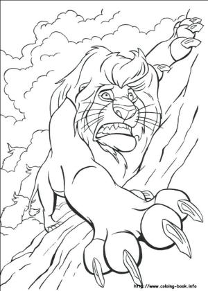 Aslan boyama sayfası, Lions coloring page, , 