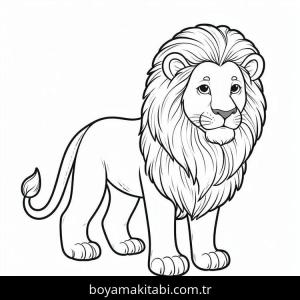 Aslan boyama sayfası 49982, Lions coloring page, 