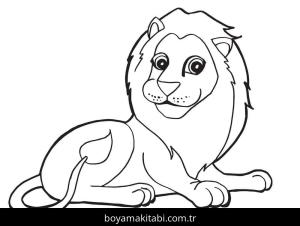 Aslan boyama sayfası 49976, Lions coloring page, 