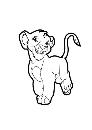 Aslan boyama sayfası, Lions coloring page, ,