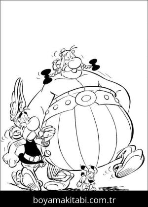 Asteriks ve Oburiks boyama sayfası 50085,  coloring page, 