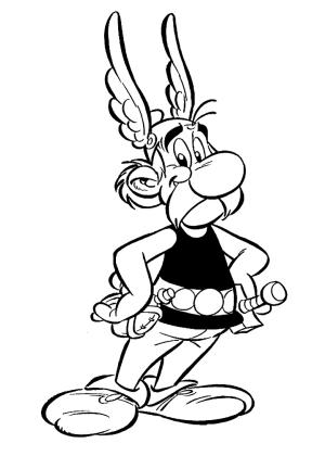 Asteriks ve Oburiks boyama sayfası,  coloring page, Asterix, 