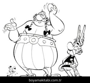 Asteriks ve Oburiks boyama sayfası 50080,  coloring page, 