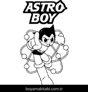 Astro Boy Boyama
