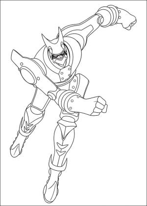 Astro Boy boyama sayfası,  coloring page, Astro Boy dan Harley, 