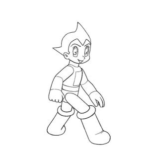 Astro Boy boyama sayfası,  coloring page, Astro Boy ücretsiz, 