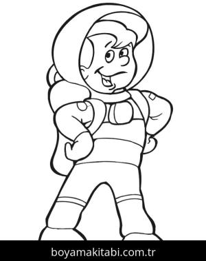 Astronotlar boyama sayfası,  coloring page, 