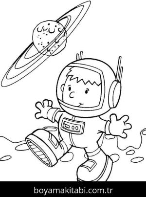Astronotlar Boyama
