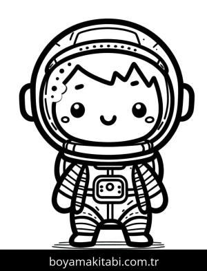 Astronotlar Boyama