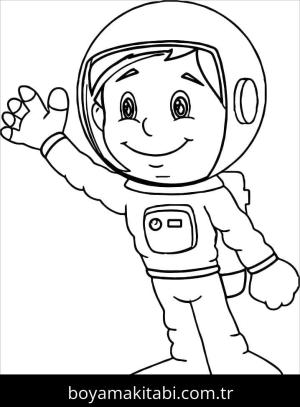 Astronotlar Boyama