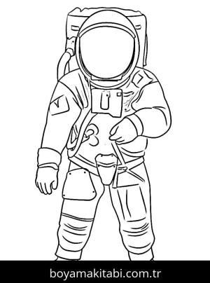 Astronotlar Boyama
