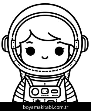 Astronotlar Boyama