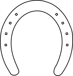 At boyama sayfası, Horse coloring page, , horses horseshoe 