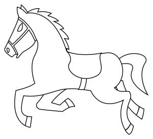 At boyama sayfası, Horse coloring page, , horses horse 