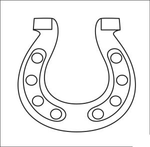 At boyama sayfası, Horse coloring page, , horses horseshoe 