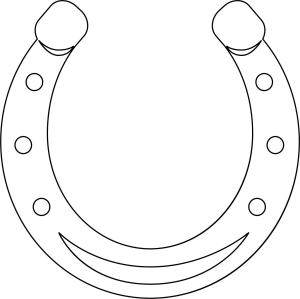 At boyama sayfası, Horse coloring page, , horses horseshoe 