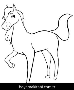 At boyama sayfası 50148, Horse coloring page, 