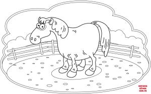 At boyama sayfası, Horse coloring page, , horses horse 