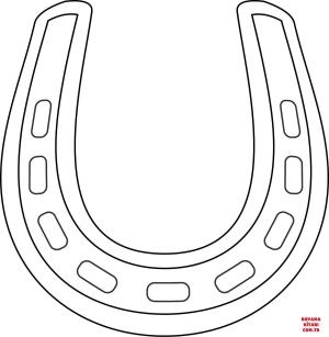 At boyama sayfası, Horse coloring page, , horses horseshoe 