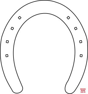 At boyama sayfası, Horse coloring page, , horses horseshoe 