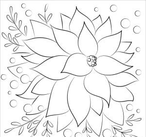 Atatürk çiçeği boyama sayfası,  coloring page, Güzel Atatürk çiçeği, 