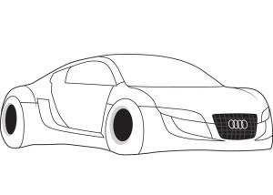 Audi boyama sayfası,  coloring page, Audi RSQ Ücretsiz, 