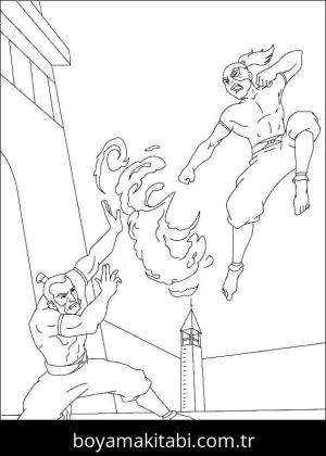 Avatar Son Havabükücü Boyama