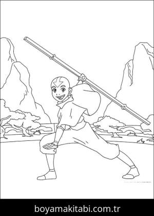 Avatar Son Havabükücü boyama sayfası 50204,  coloring page, 